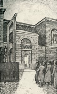 The Debtors Door, Newgate Prison, London by Unbekannt