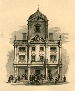 The Dorset Gardens Theatre, Whitefriars (1897) by Unbekannt
