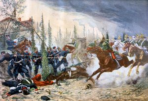 The Dragoons, Battle of Gravelotte, 18th August 1870 by Unbekannt