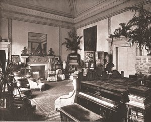The Drawing Room at the White Lodge, Richmond Park by Unbekannt