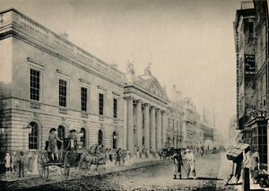 The East India House from the East by Unbekannt
