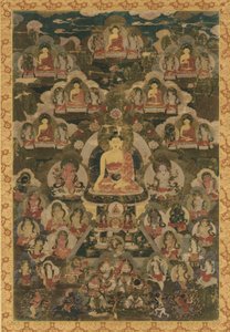 The Eight Medicine Buddhas