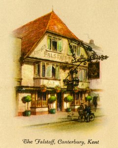 The Falstaff, Canterbury, Kent, 1936 by Unbekannt
