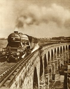 The Flying Scotsman Non-Stop Run Between Kings Cross and Newcastle, 11 July 1927 by Unbekannt