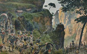 The French Army in the Mountains of Portugal by Unbekannt