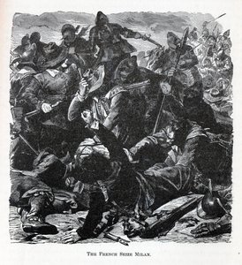 The French Seize Milan by Unbekannt