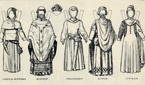The Gallery of British Costume: How the English Dressed in King John