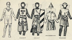 The Gallery of British Costume: How The English Dressed in King John