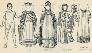 The Gallery of Historic Costume: The Dresses Worn in the Days of Richard I, c. 1934