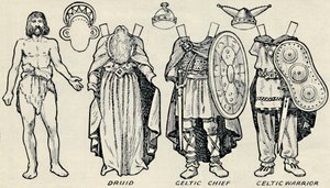 The Gallery of Historic Costume: What The Britons and Romans Used To Wear
