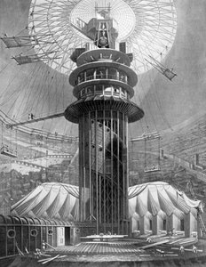 The Geometrical Ascent to the Galleries in the Colosseum, Regents Park, London