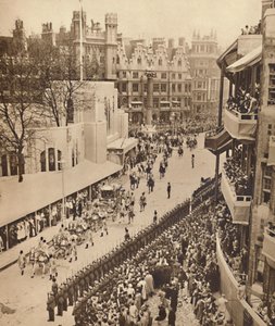 The Golden Coach Leaves the Abbey