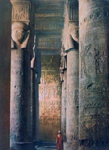 Grand Hall, Temple of Hathor, Dendera, Egypt, 20th Century by Unbekannt