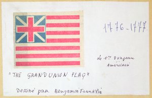 The Grand Union Flag by Unbekannt
