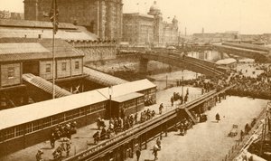 The Great Floating Landing-Stage at Liverpool