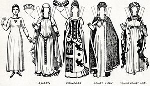 The Great Gallery of British Costume: Dress Worn In Edward The Third