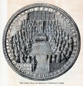 The Great Seal of England Cromwell