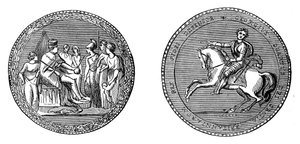 The Great Seal of King George IV by Unbekannt