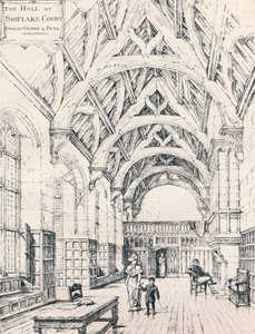 The Hall, Shiplake Court by Unbekannt