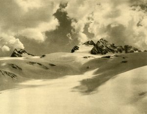 The Hallstätter Glacier, Dachstein Mountains, Upper Austria, c1935 by Unbekannt