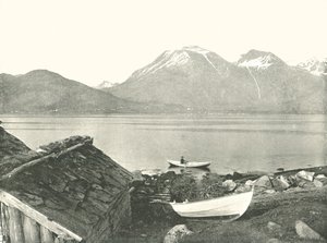The Hardangerfjord at Rosendal, Norway by Unbekannt