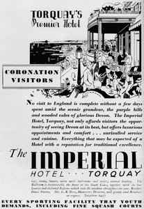 The Imperial Hotel, Torquay by Unbekannt