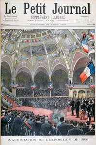 The Inauguration of the Universal Exhibition of 1900 by Unbekannt