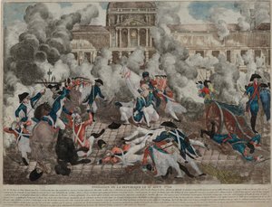 The Insurrection of 10 August 1792 by Unbekannt