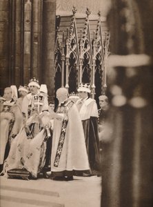 The Inthronization of His Majesty, who is seen crowned and sceptred by Unbekannt