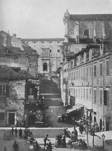 The Jesuits Church and the Military Hospital, Ragusa, 1913 by Unbekannt