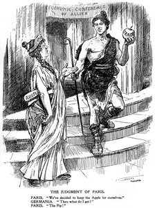 The Judgment of Paris, the Paris Conference, First World War, March-June 1916, c1920