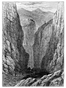 The Khyber Pass, Afghanistan, 1900 by Unbekannt