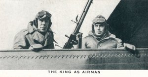 The King as Airman, 1918