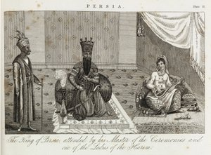 The King of Persia, c.1810-1829 by Unbekannt