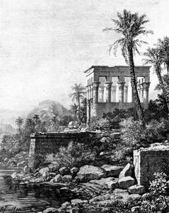 The Kiosk, Philae Temple, Egypt by Unbekannt