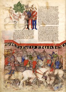 The Knights of the Round Table (detail) by Unbekannt
