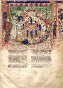 The Knights of the Round Table (detail) by Unbekannt