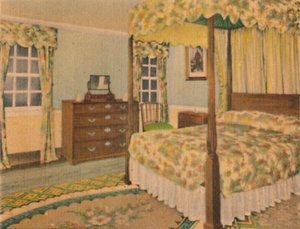 The Lafayette Bedroom by Unbekannt