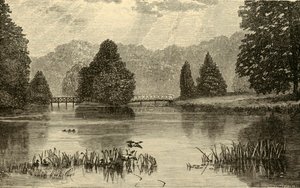 The Lake, Blenheim by Unbekannt