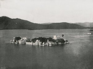 The Lake Palace, Udaipur, India by Unbekannt