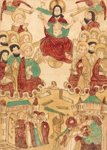 The Last Judgment with the Apostles, c. 1460