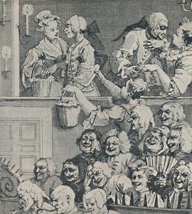 The Laughing Audience by Unbekannt