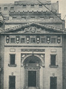 The Leadenhall Street Entrance of Lloyds