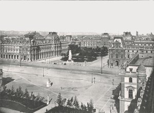 The Louvre, Paris, France, 1895 by Unbekannt