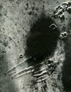 The Luftwaffe scrambles as Bostons of the S.A.A.F. by Unbekannt