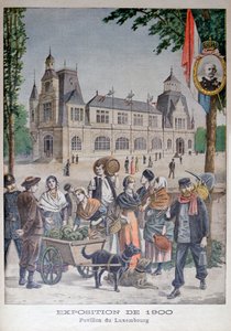 The Luxembourg pavilion at the Universal Exhibition of 1900, Paris