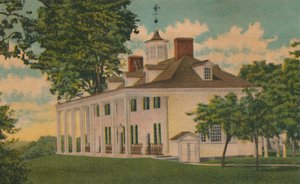 The Mansion, overlooking the Potomac, 1946