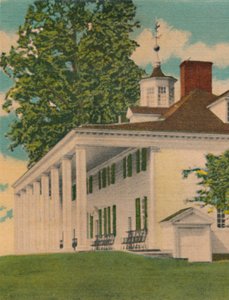 The Mansion, river elevation, 1946 by Unbekannt