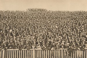 The Many-Headed Voice Which Roars Behind The Touch-Line Every Winter Saturday, c1935 by Unbekannt