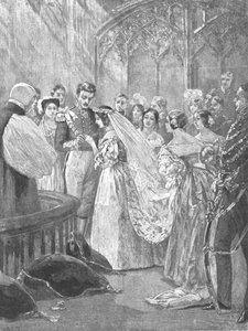 The Marriage of Queen Victoria and Prince Albert at St. James